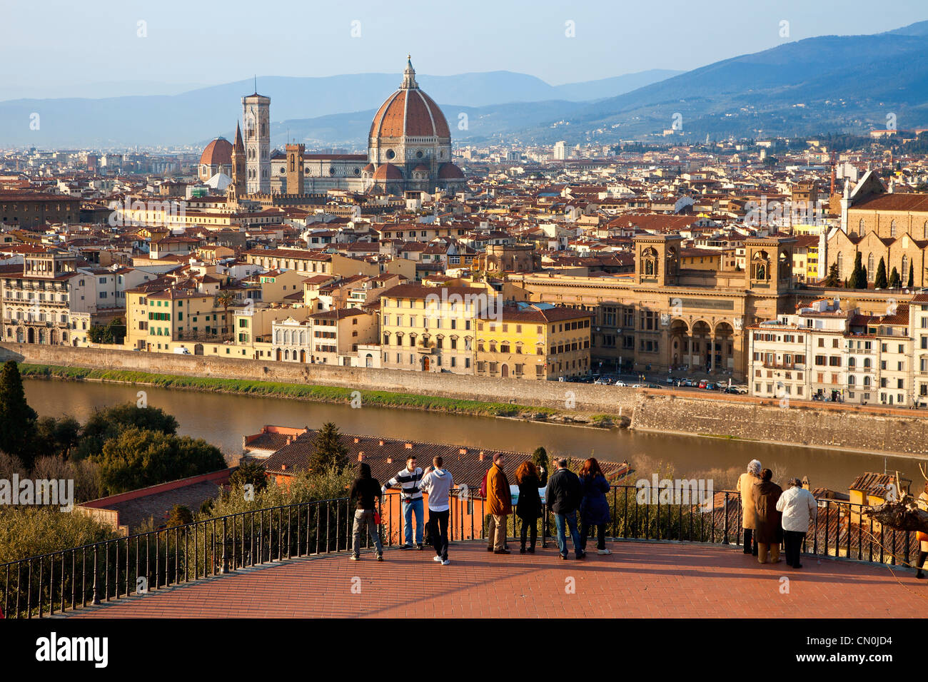 Firenze, il Duomo di Santa Maria del Fiore Foto Stock