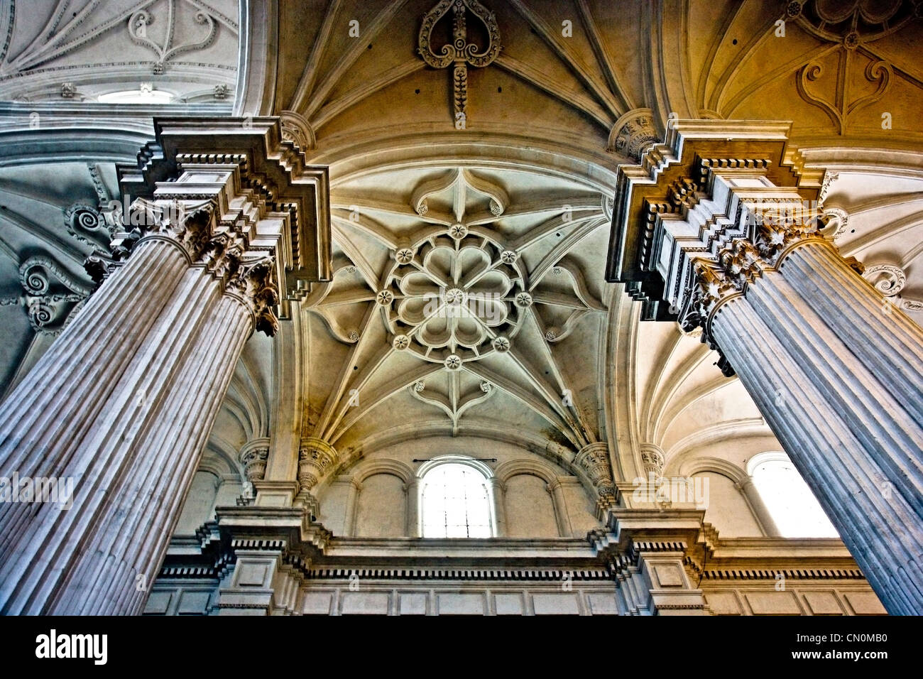 Europa Spagna Andalusia Cattedrale di Granada Foto Stock