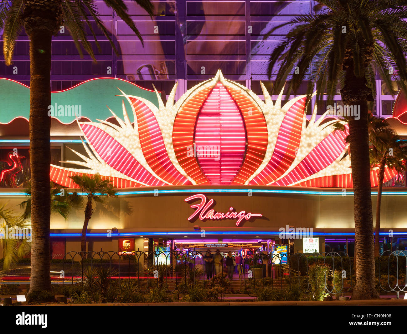 Il Flamingo Las Vegas Paradise Foto Stock