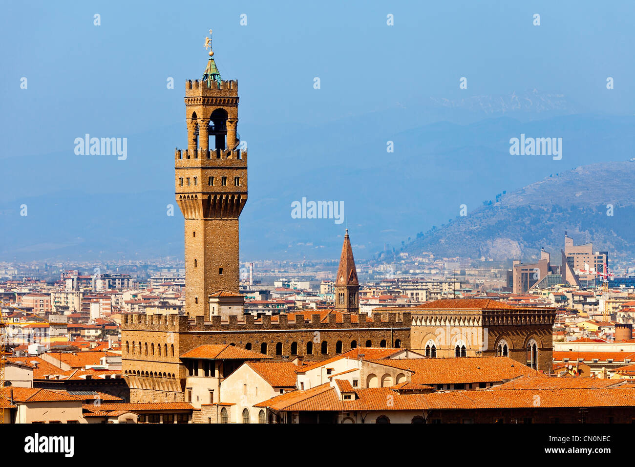 Firenze, Palazzo Vecchio Foto Stock