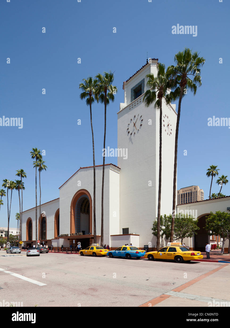 La Union Station, El Pueblo de Los Angeles Foto Stock