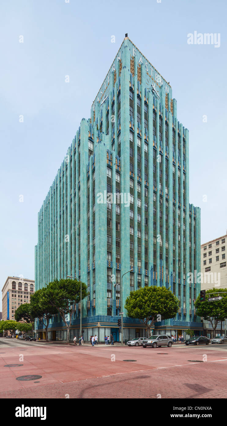 Eastern Columbia Edificio, Los Angeles Foto Stock