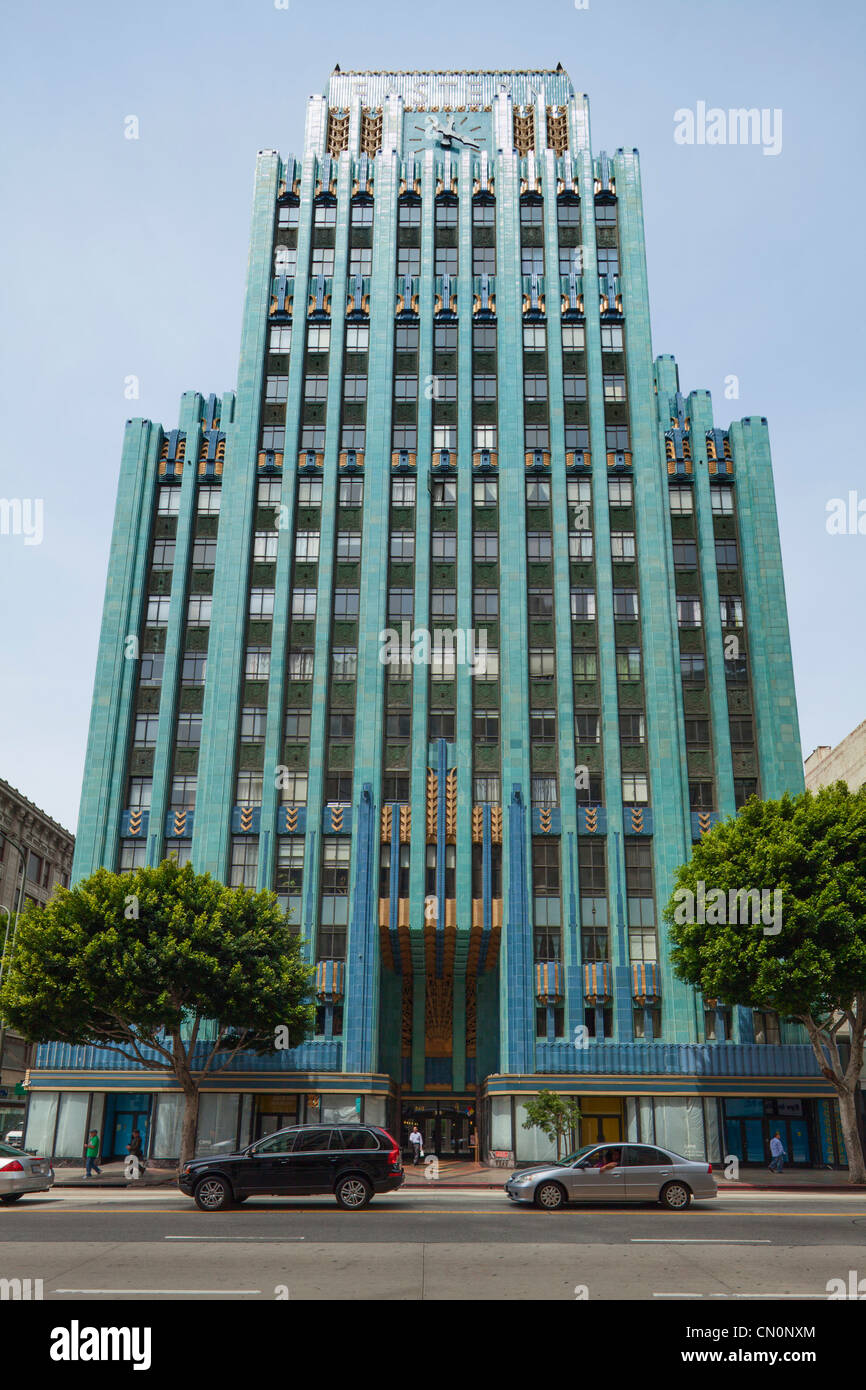 Eastern Columbia Edificio, Los Angeles Foto Stock