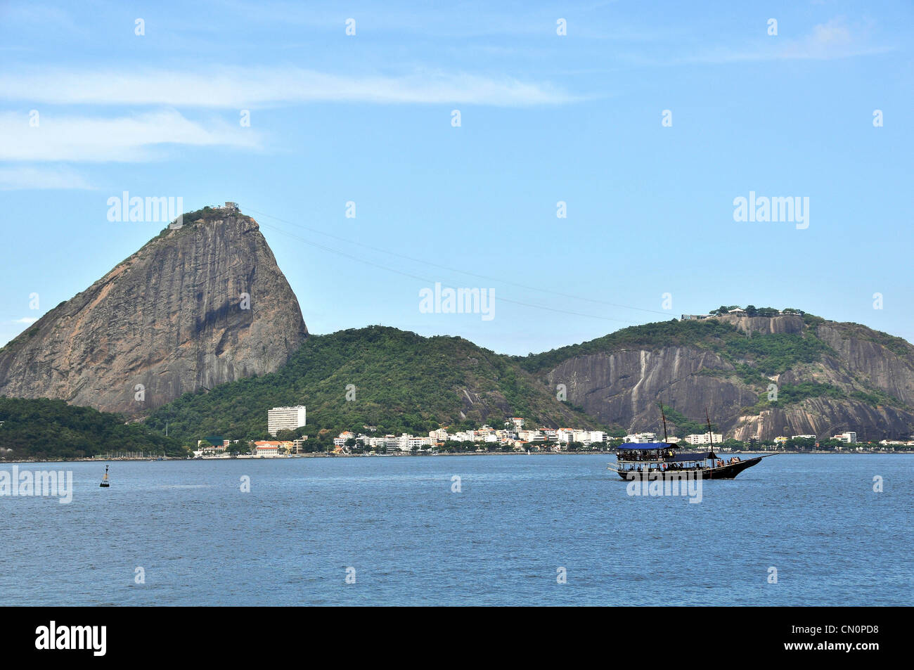 Il Pan di Zucchero di Rio de Janeiro in Brasile Foto Stock