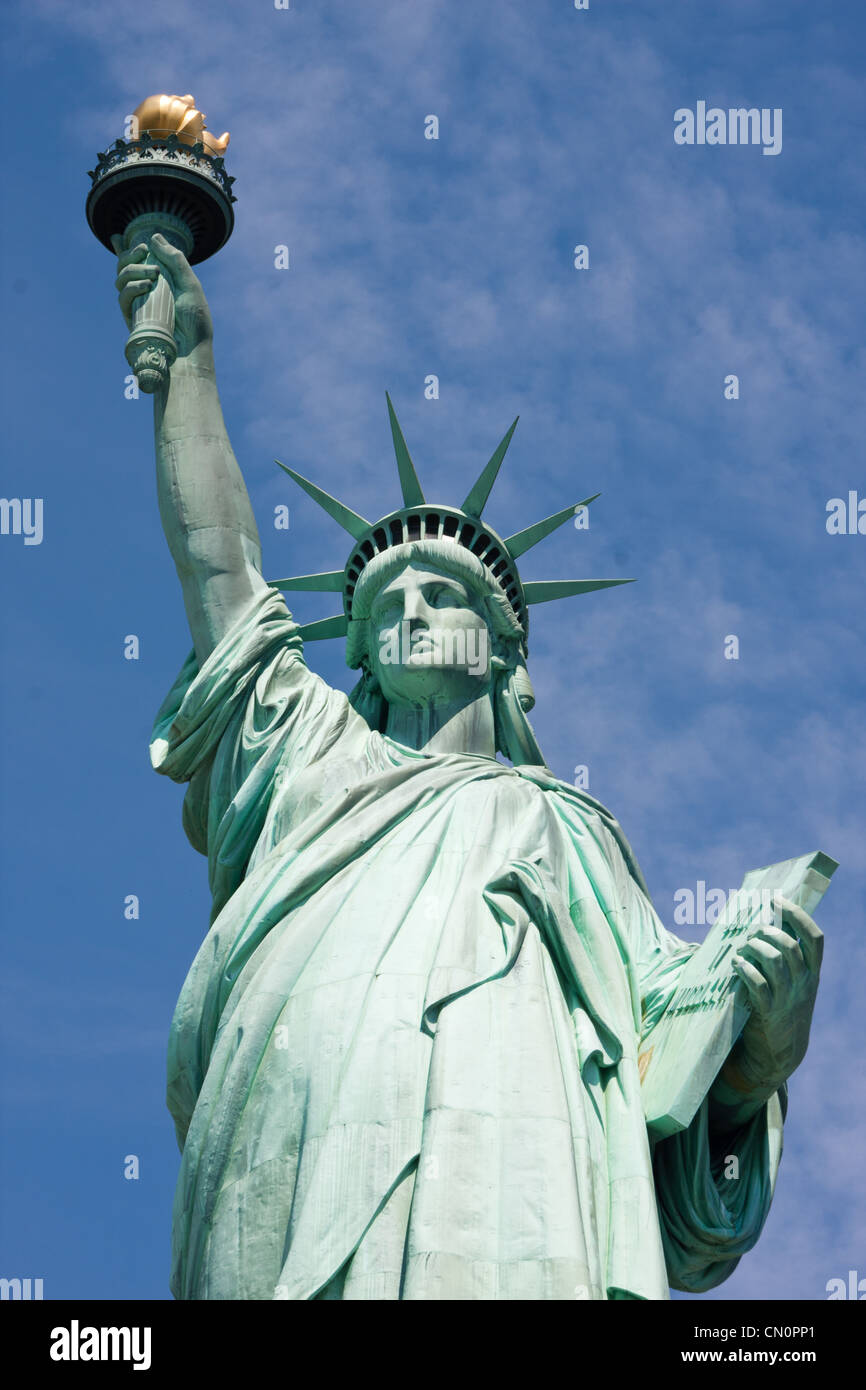 Statua della Libertà di New York City Foto Stock