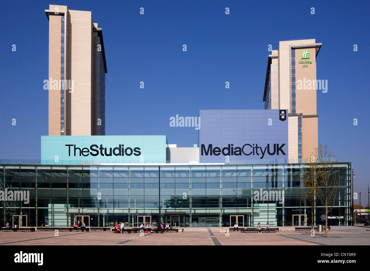 Gli Studios a Media City UK, Salford Quays. Foto Stock