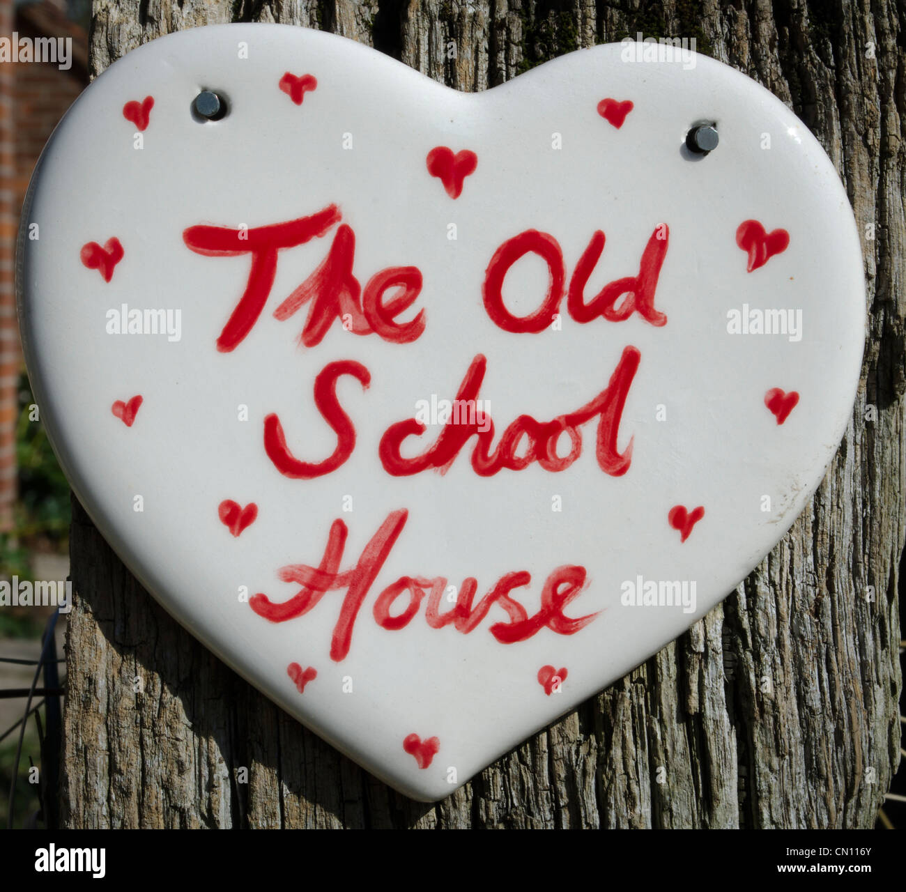 Old School House Foto Stock