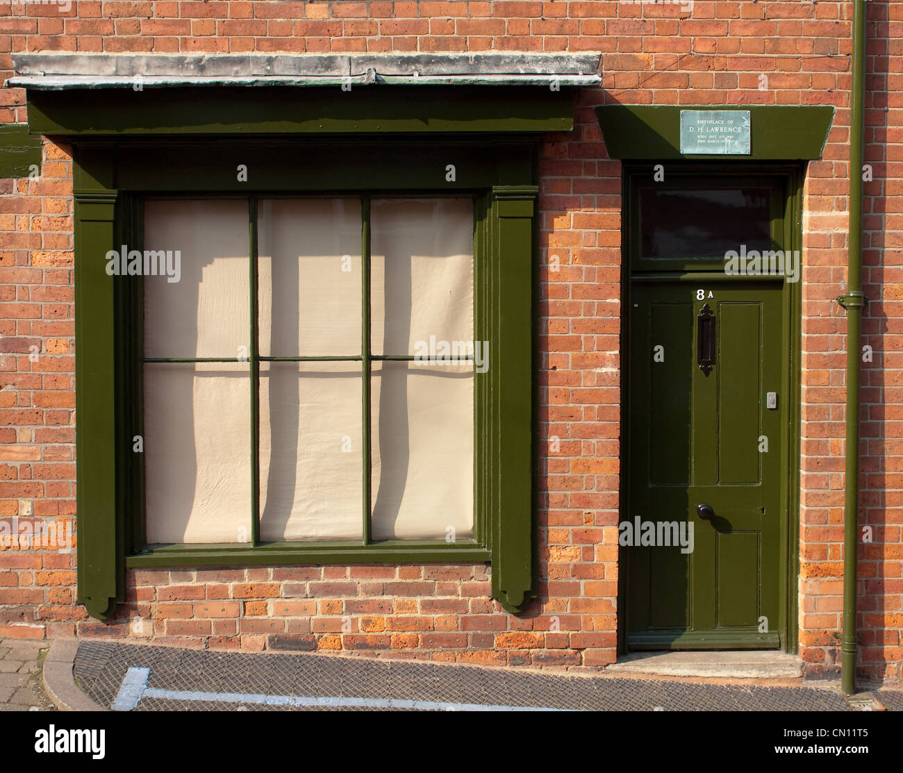 Il D H Lawrence Birthplace Museum in Eastwood, Nottinghamshire Foto Stock