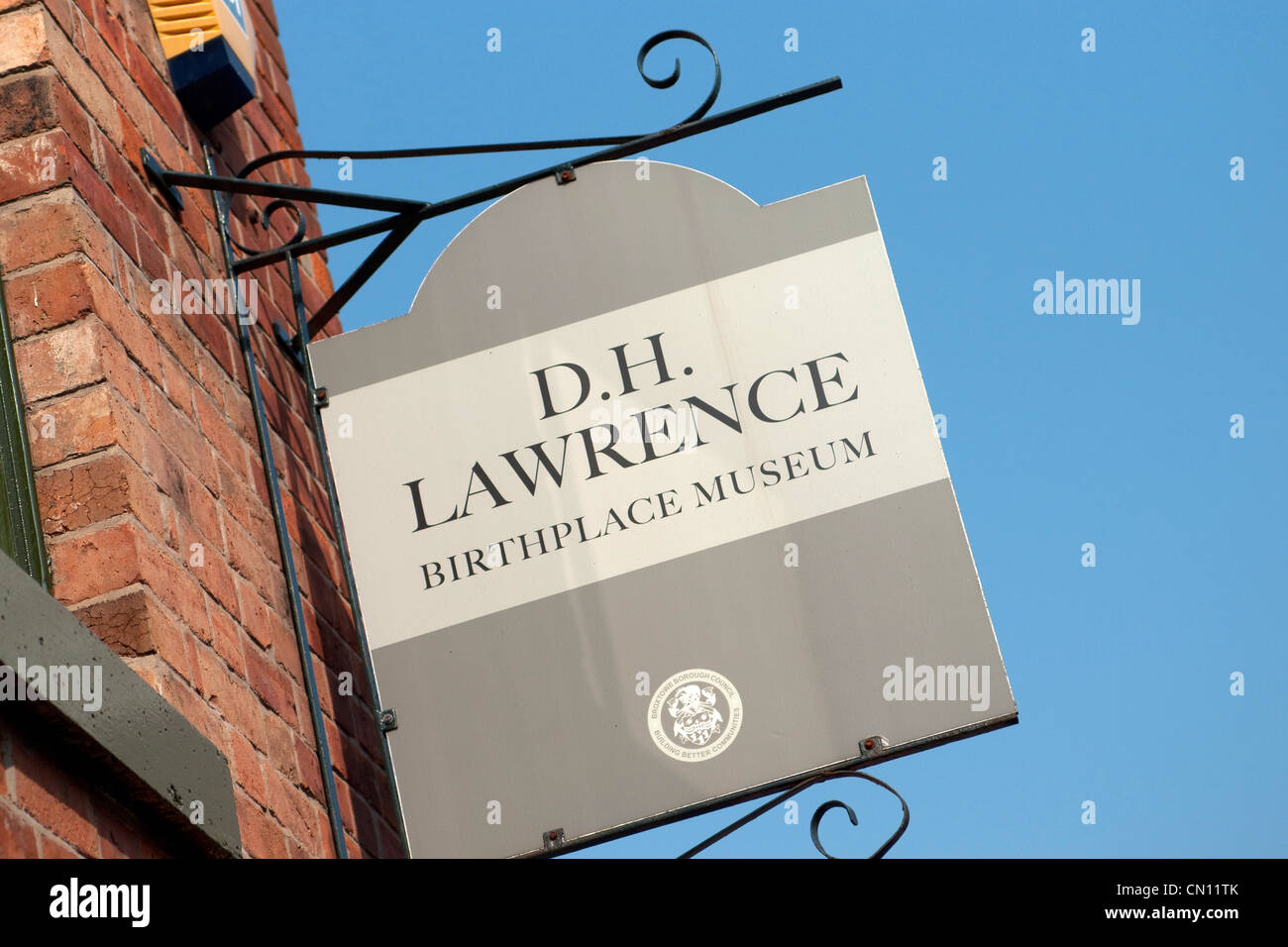 Il D H Lawrence Birthplace Museum in Eastwood, Nottinghamshire Foto Stock
