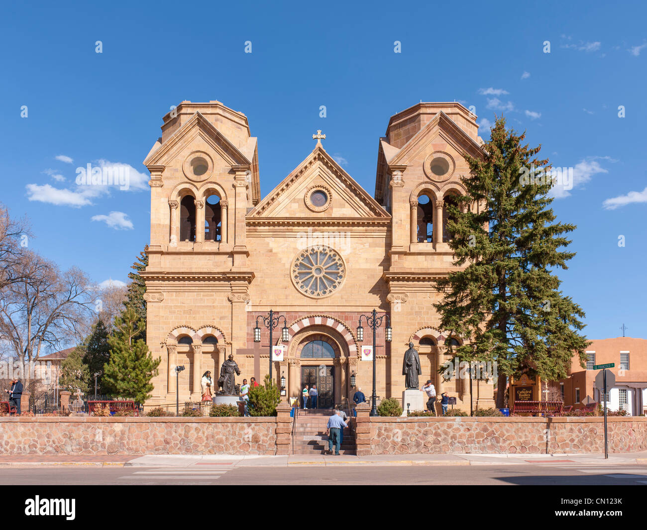 San Francesco di Assisi Basilica Cattedrale, Santa Fe Foto Stock
