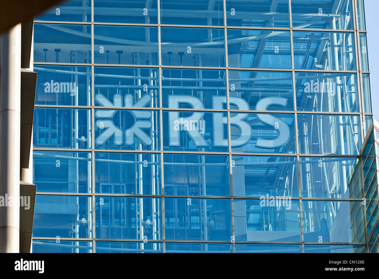 Royal bank of Scotland RBS in City of London Foto Stock