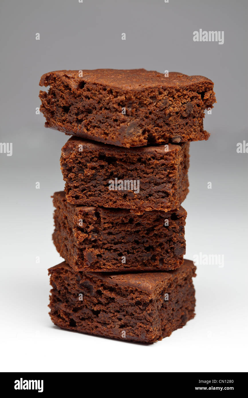 Brownie al cioccolato Foto Stock