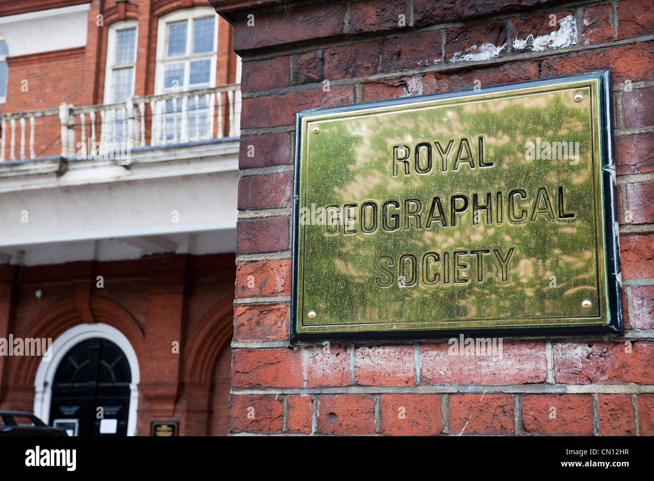 Royal Geographical Society di Londra, Regno Unito Foto Stock