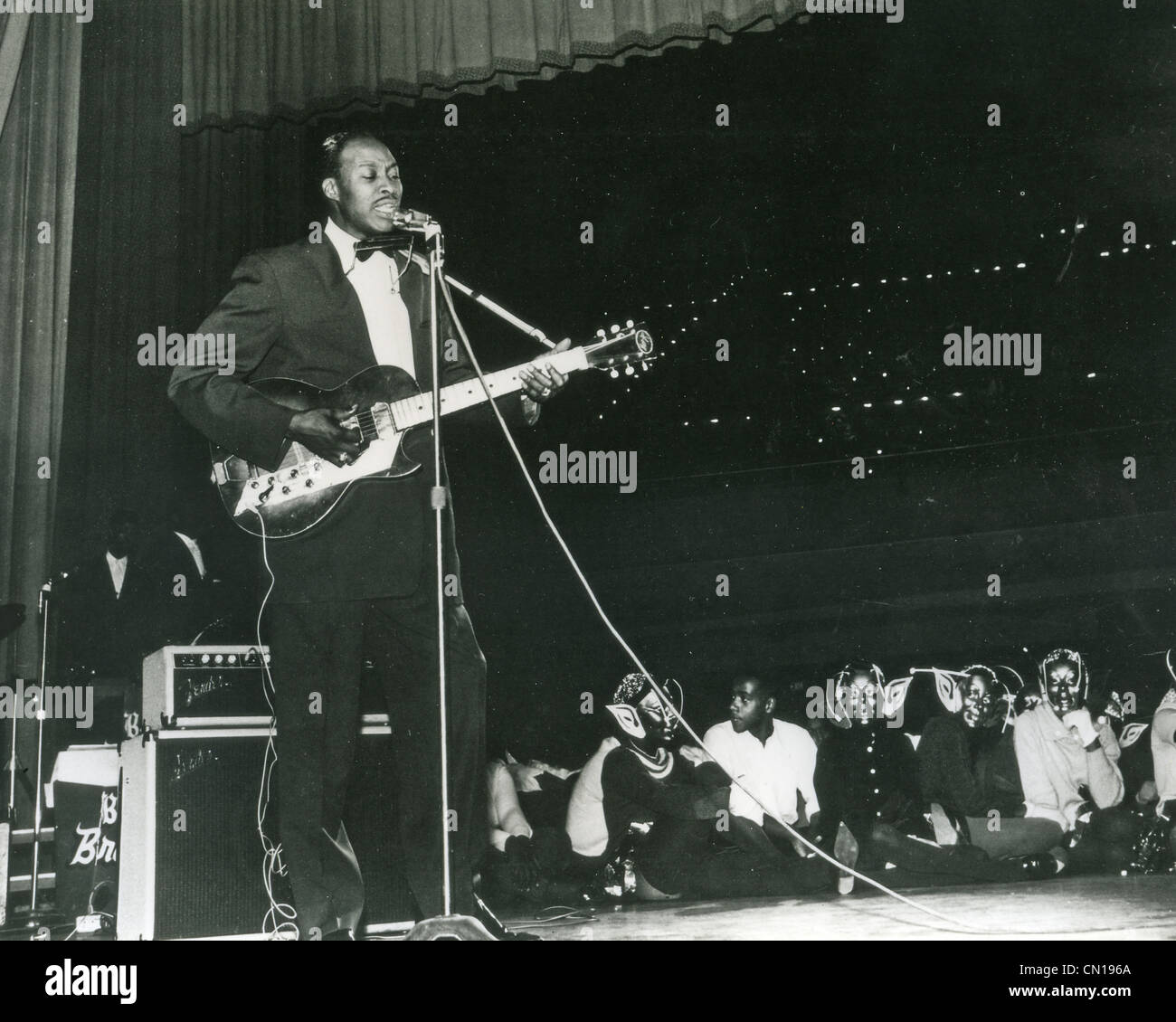 JIMMY REED (1925-1976) US BLUES musicista circa 1962 Foto Stock