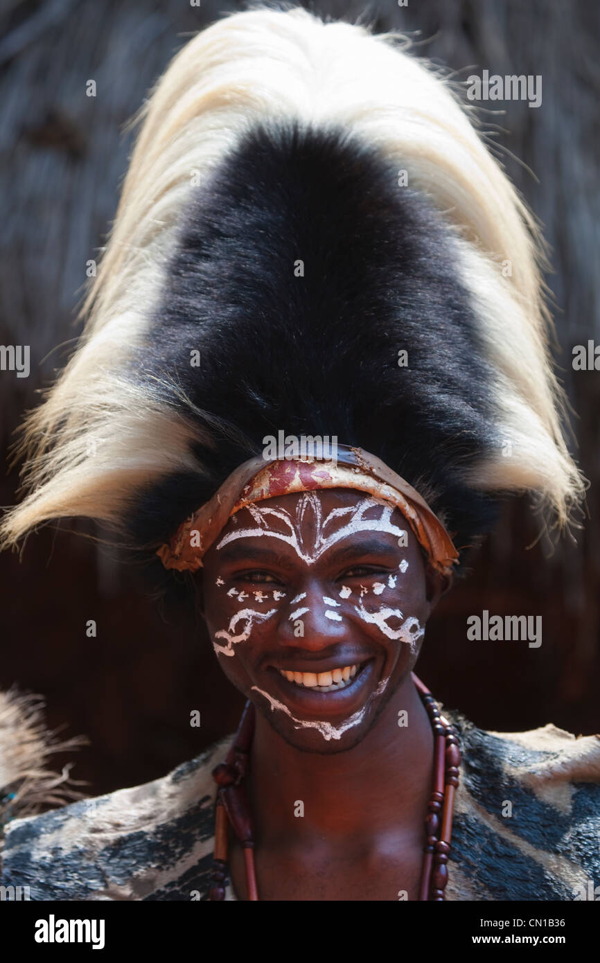 Il popolo kikuyu (Gikuyu), Aberdare, Kenya Foto Stock