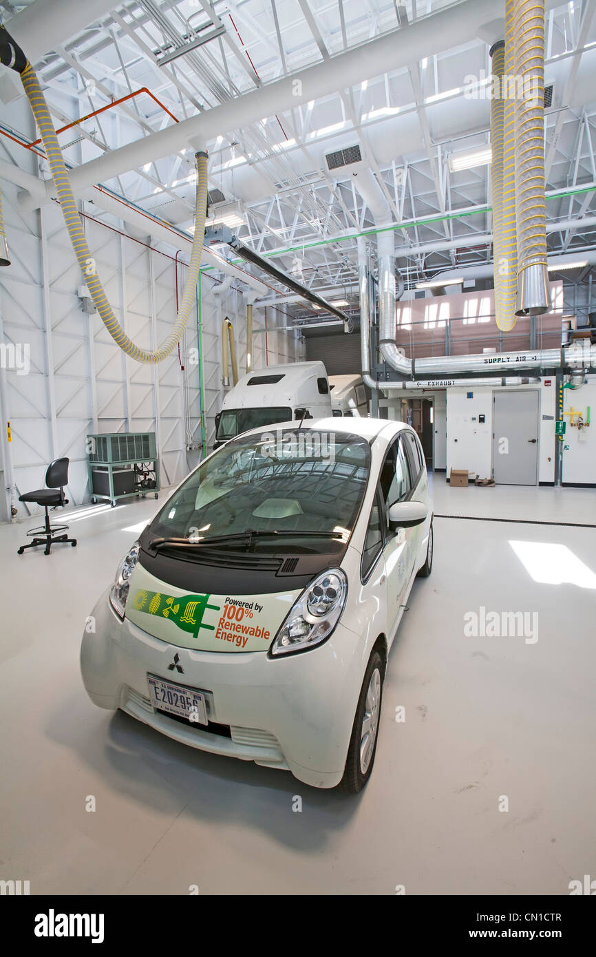 La ricerca sulle fonti energetiche rinnovabili a livello nazionale Energie Rinnovabili laboratorio Foto Stock