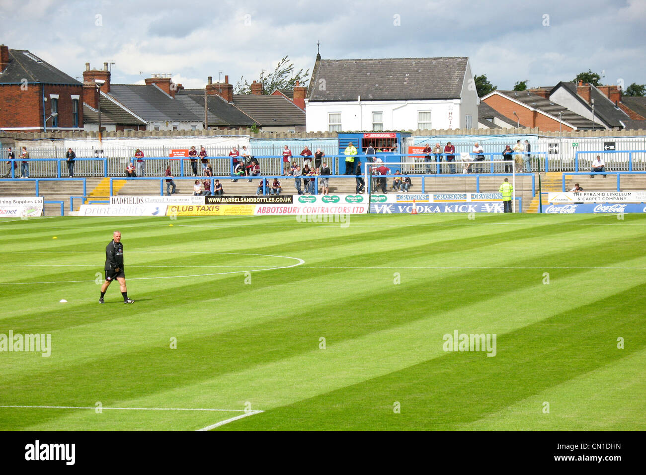 Il Chesterfield Football Club - Saltergate Foto Stock