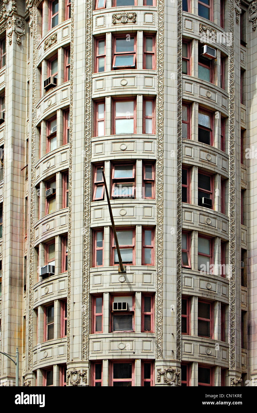 La Warner Brothers edificio Theatre di Los Angeles in California Foto Stock