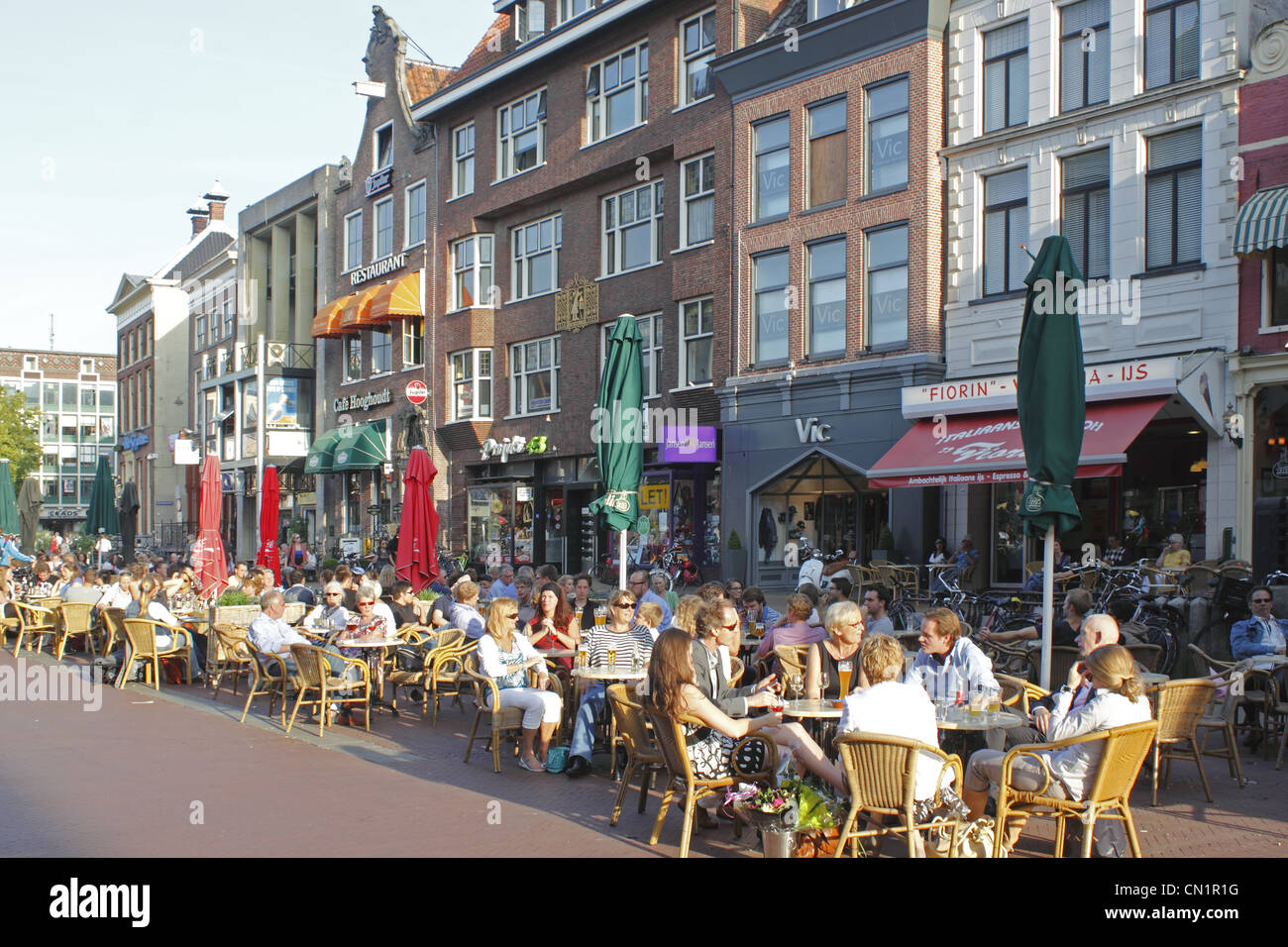 Groningen Grote Market Foto Stock