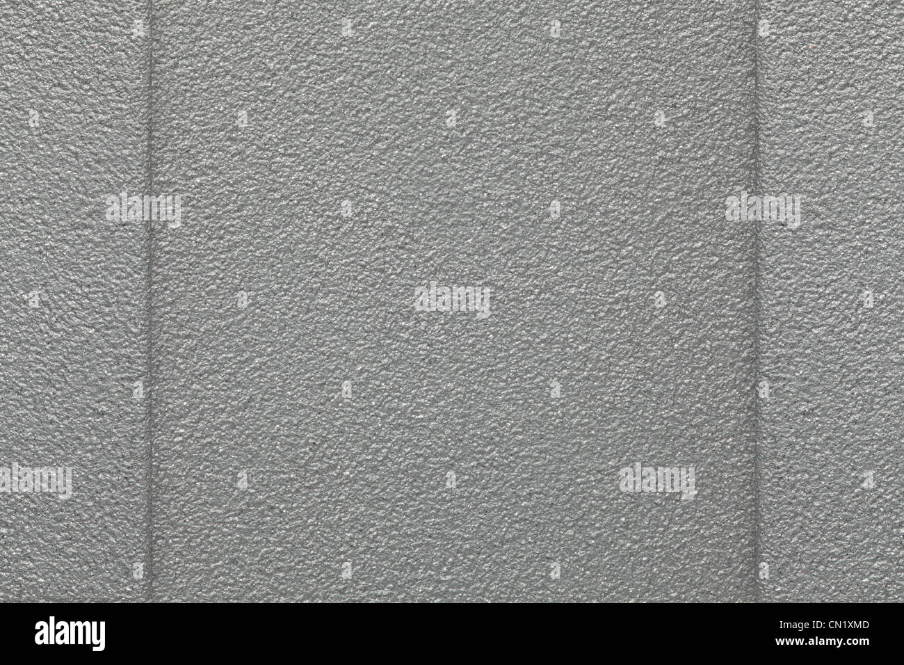 Lo sfondo da tre parti di grigio piastra di ferro Foto Stock