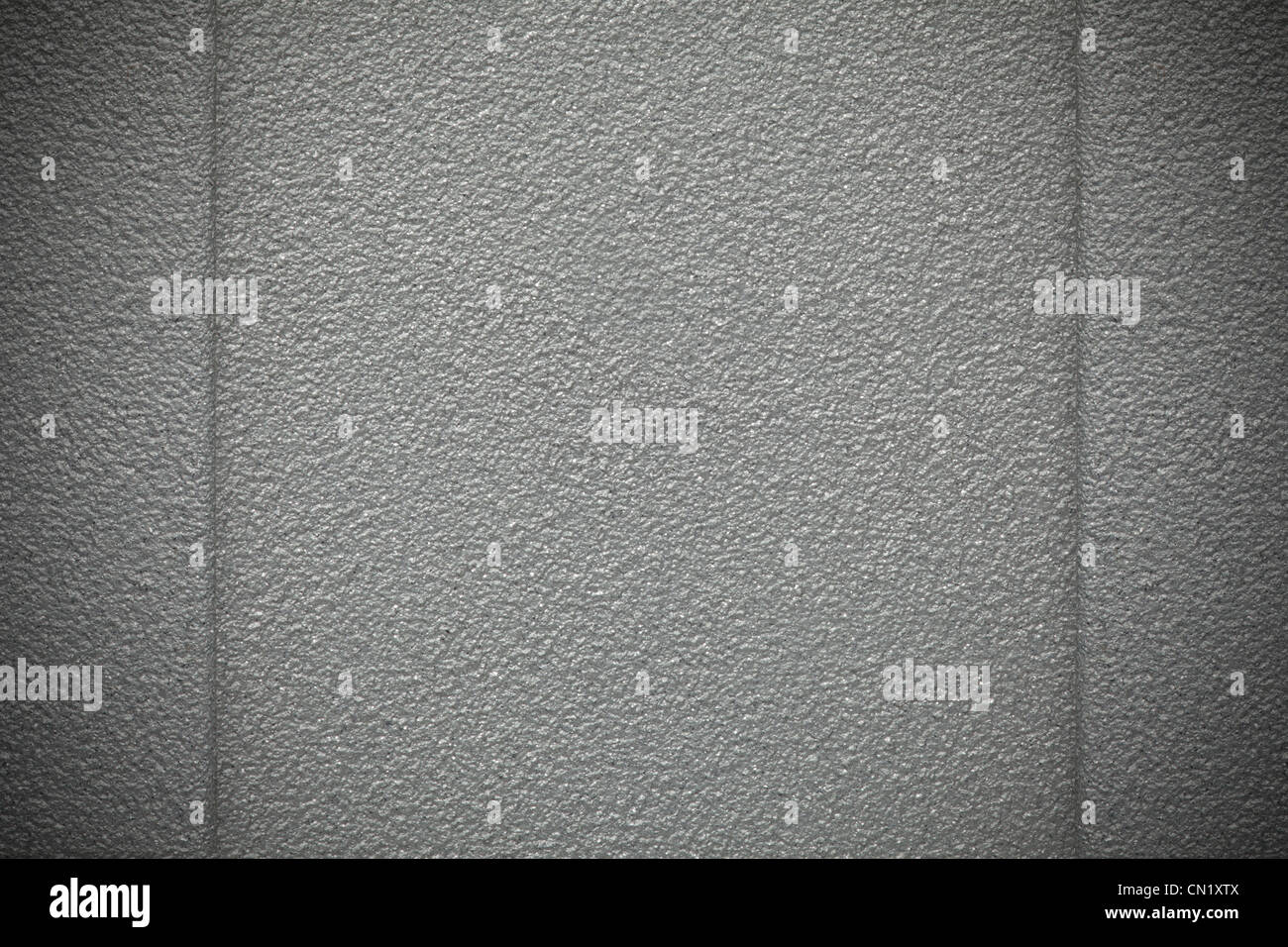 Lo sfondo da tre parti di grigio piastra di ferro Foto Stock