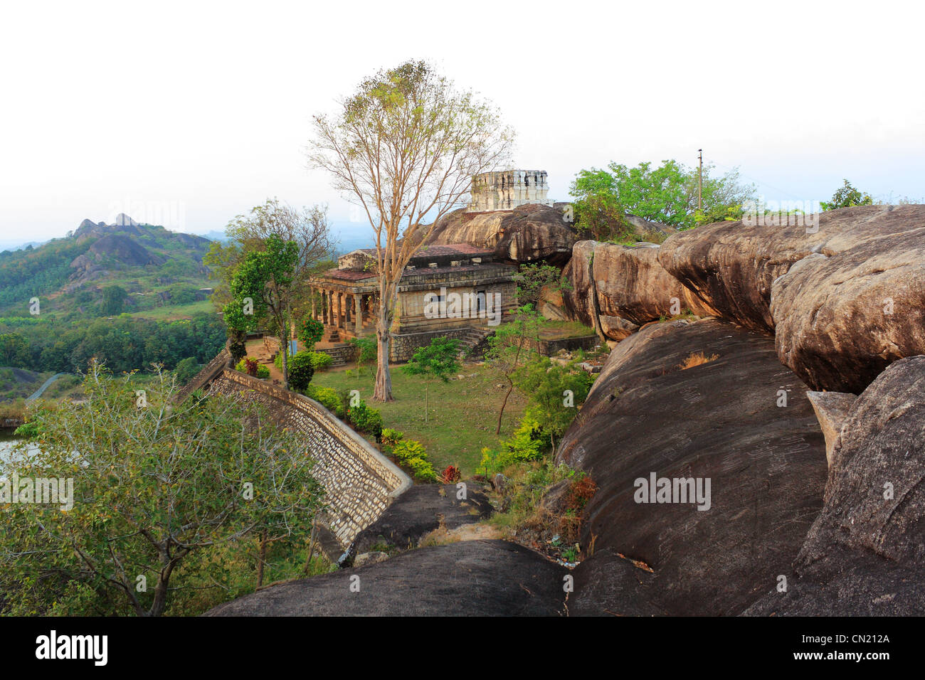 Triucharanattu malai, centro Jaina, biglietto, tempio Jain, Tamil Nadu, nell India meridionale Foto Stock