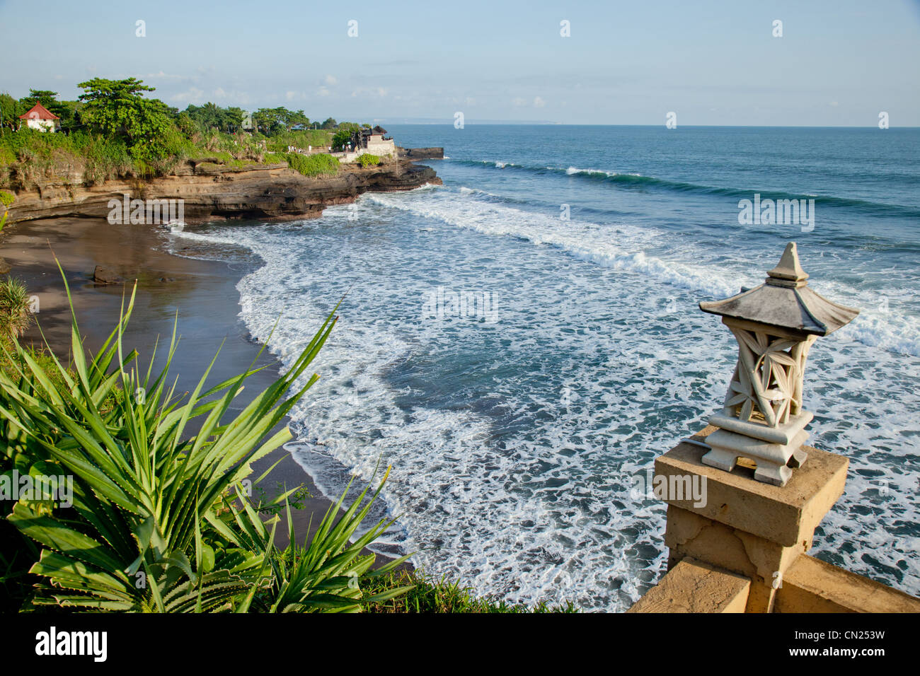 Tanah Lot Bali Indonesia Foto Stock