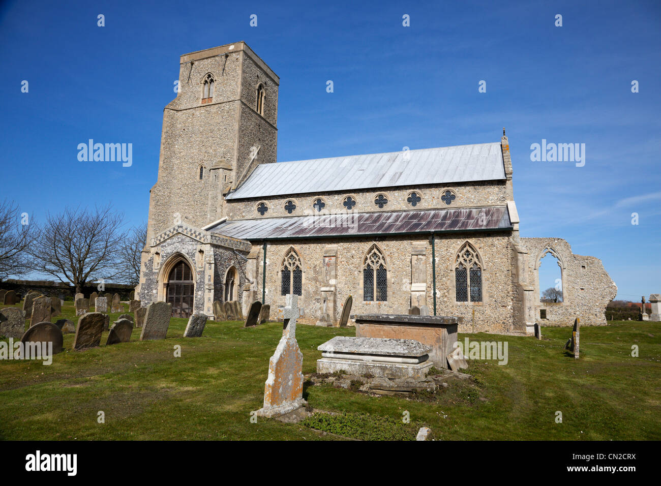 Chiesa di San Pietro, grande Walsingham, Norfolk. Foto Stock