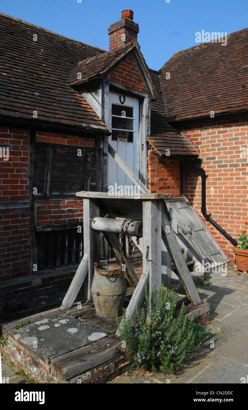 La casa del XIX secolo scrittrice Jane Austen A CHAWTON HAMPSHIRE Foto Stock