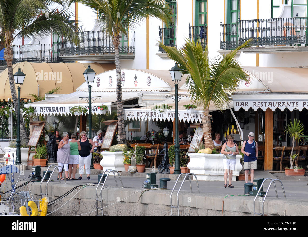 Puerto de Mogán, Puerto de Mogan, Gran Canaria Isole Canarie Foto Stock