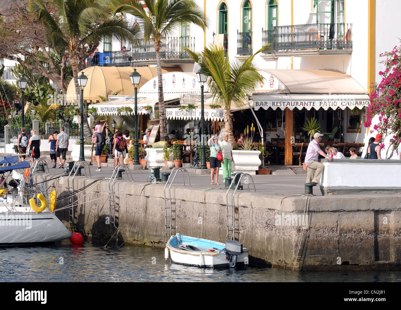 Puerto de Mogán, Puerto de Mogan, Gran Canaria Isole Canarie Foto Stock