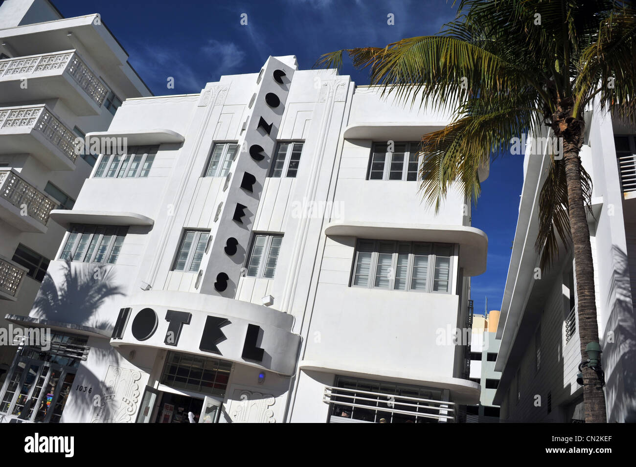 Congress Hotel, Miami, Florida, Stati Uniti d'America Foto Stock