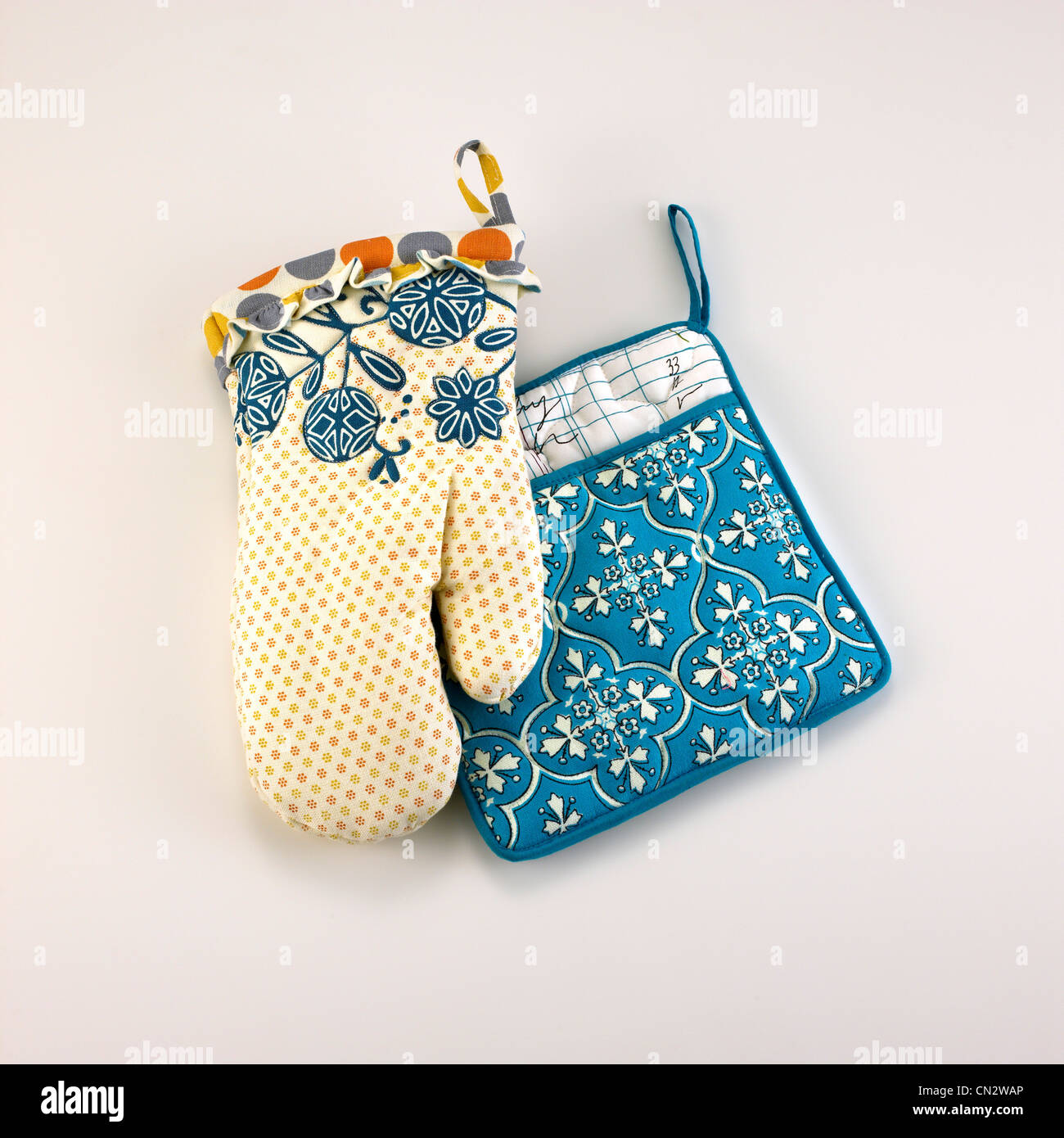 Potholder e Presina Foto Stock