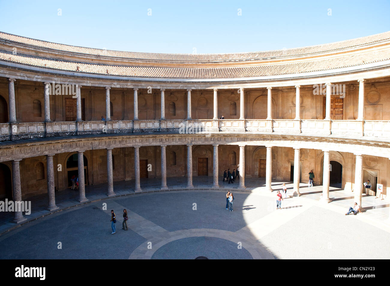 Alhambra di Granada, Spagna Foto Stock