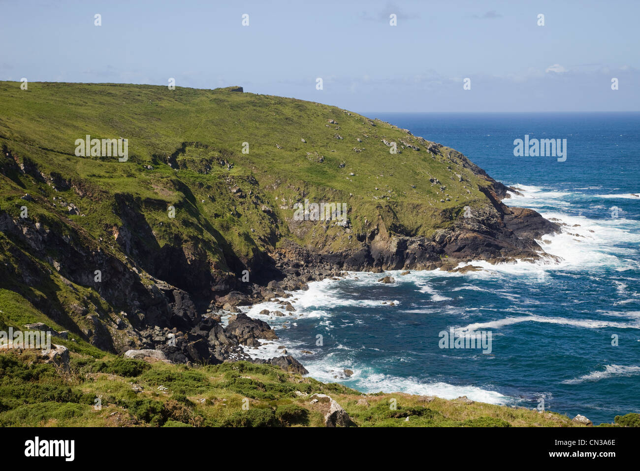 Inghilterra, Cornwall, Cape Cornwall vicino San Giusto Foto Stock