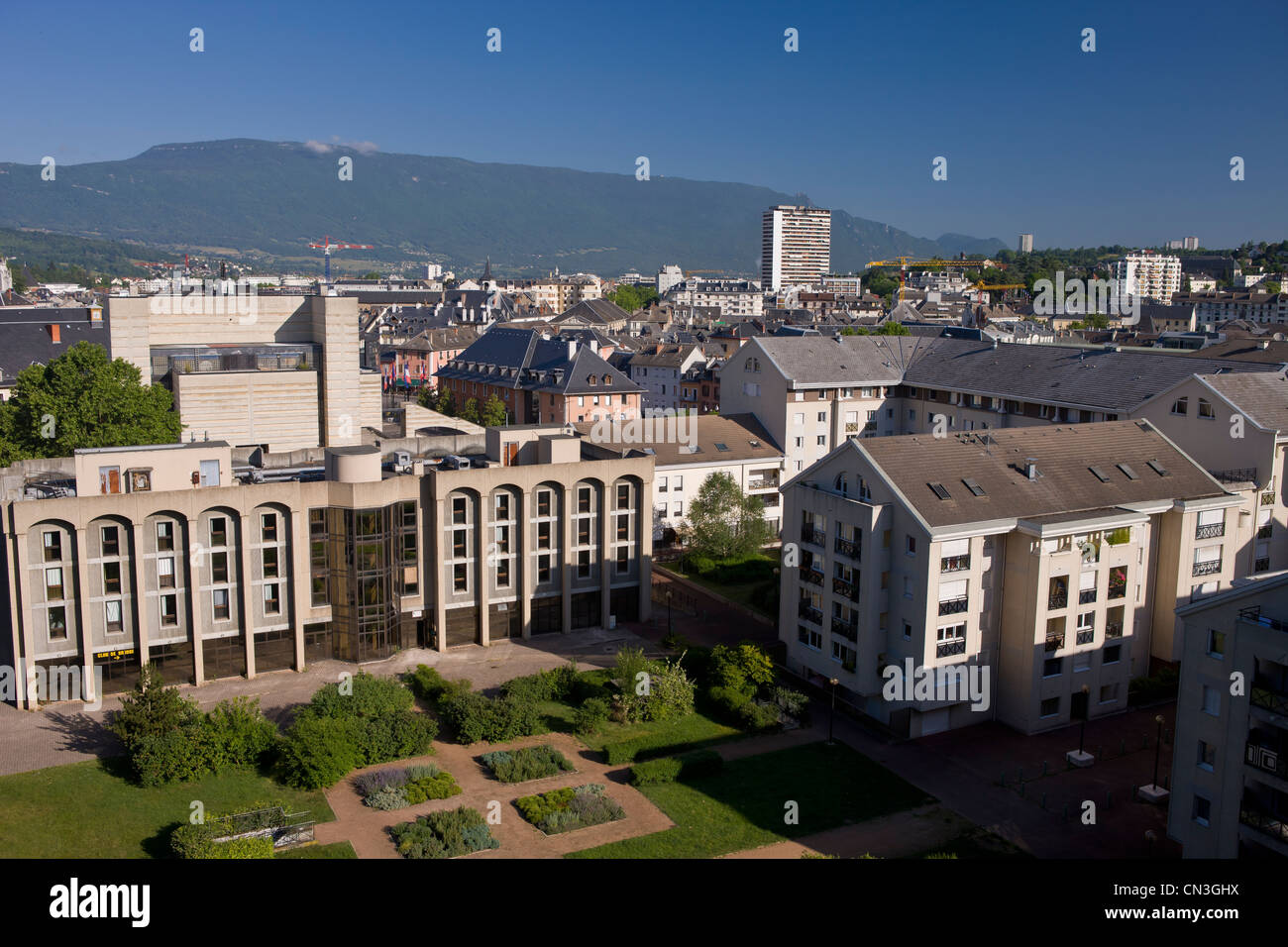 Francia, Savoie, Chambery, Carre quartiere curiale Foto Stock