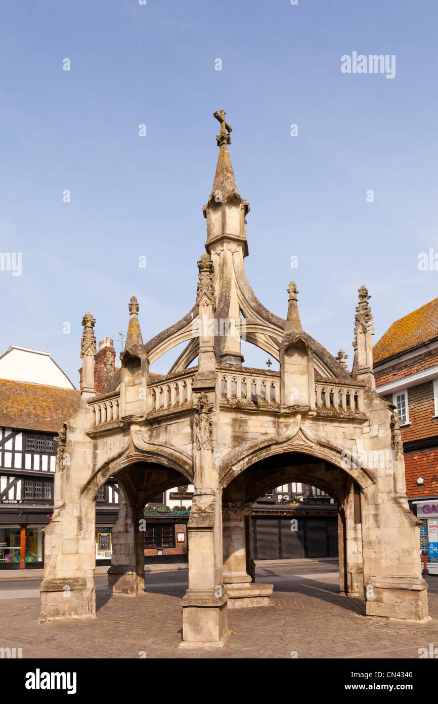 Salisbury Market Cross, Wiltshire, Inghilterra. Foto Stock