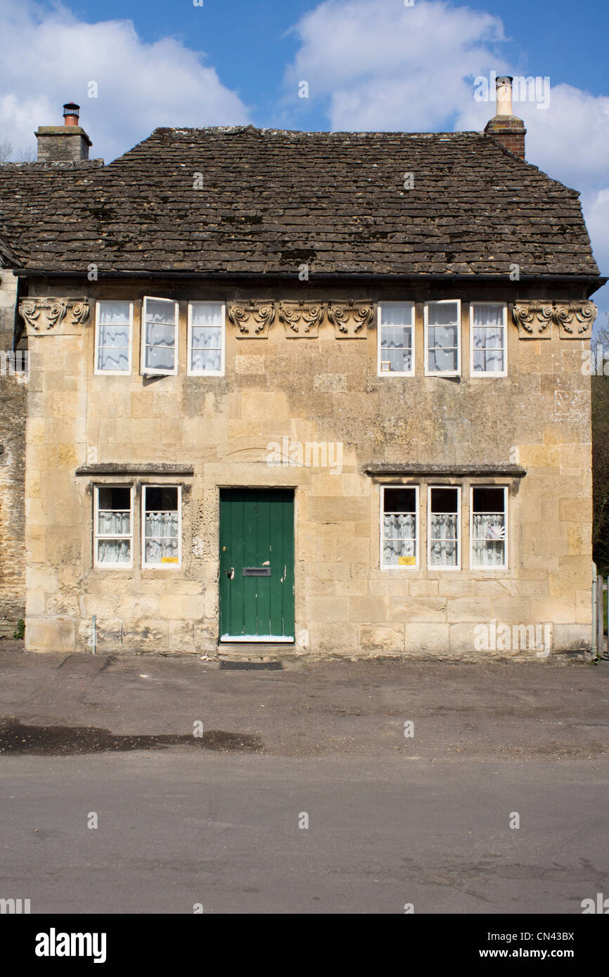 Lacock Village Wiltshire, Inghilterra Foto Stock
