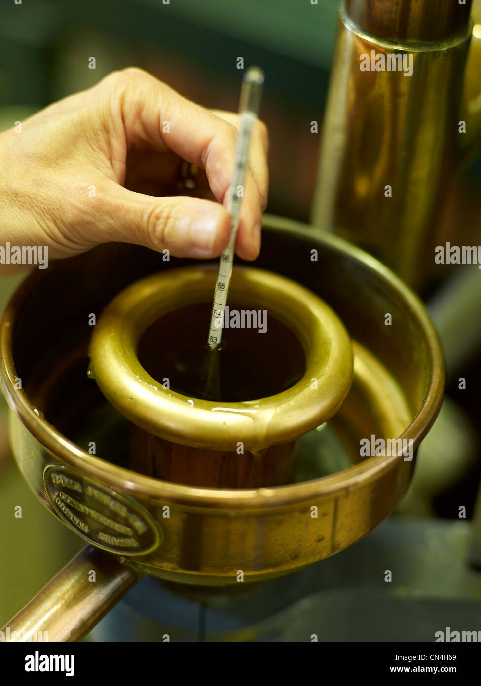 Francia, caratteristica: Margeon illumina il vino Foto Stock
