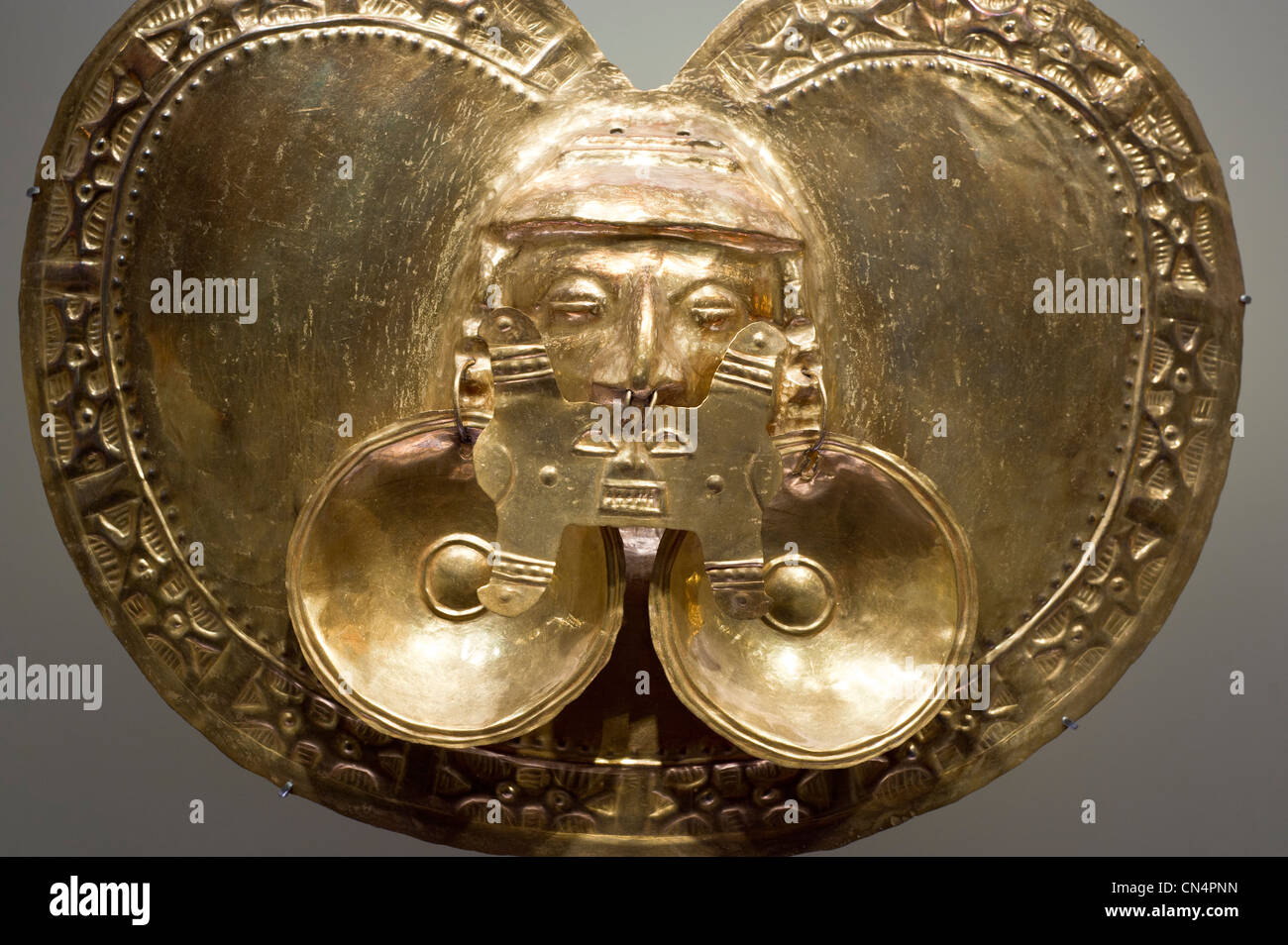 La Colombia, Cundinamarca Dipartimento, Bogotà, downtown district, il Museo dell'oro della Banca della Repubblica di Colombia, Yotoco Foto Stock