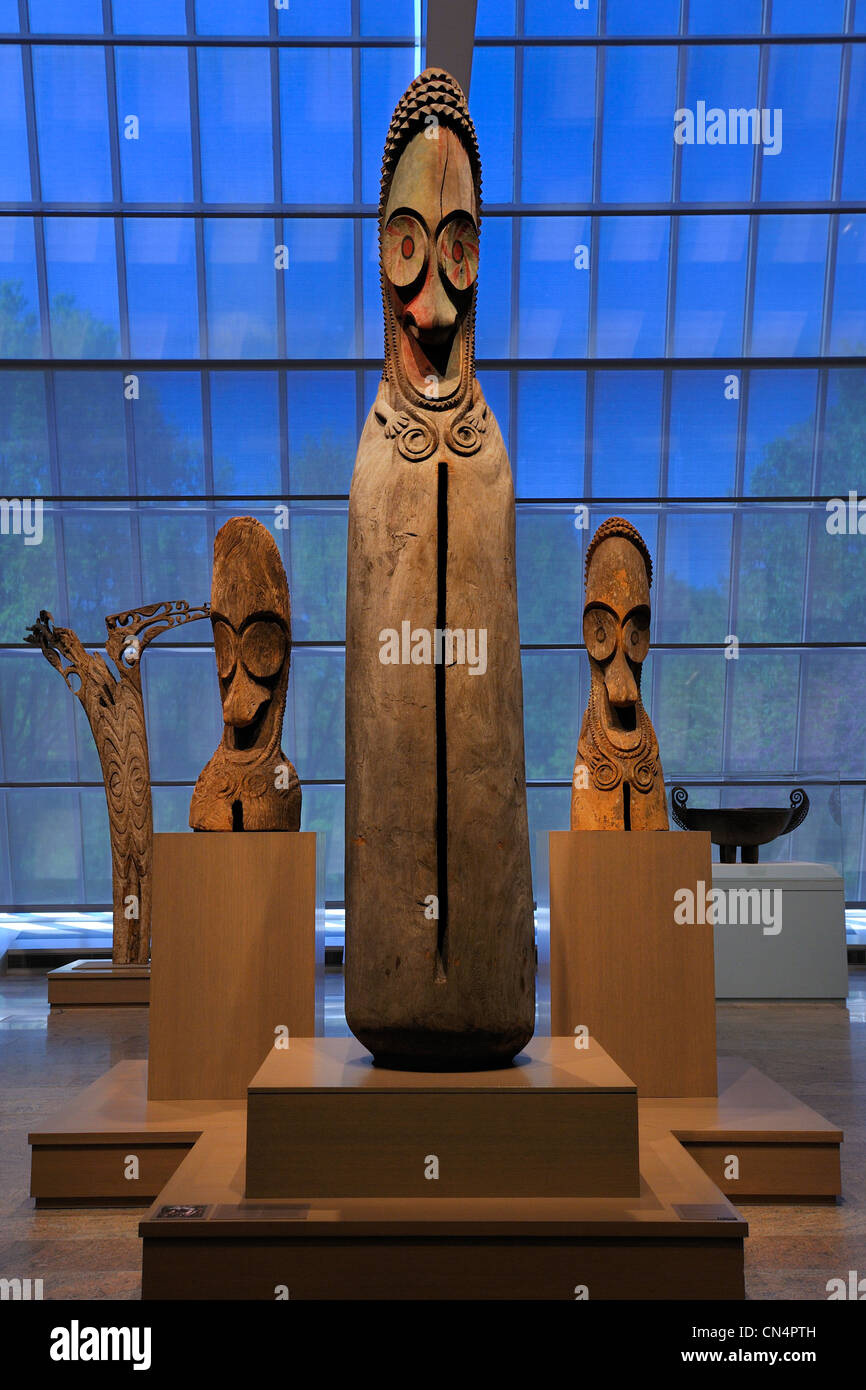 Stati Uniti, New York, Manhattan East Side, Metropolitan Museum of Art (MET), del Mare del Sud Islander arte Foto Stock