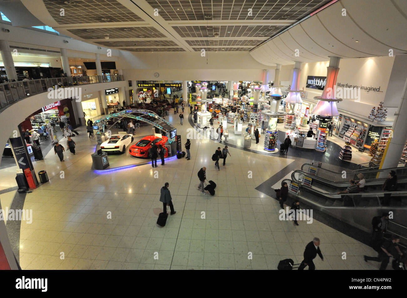 L' Aeroporto di Gatwick North Terminal Foto Stock