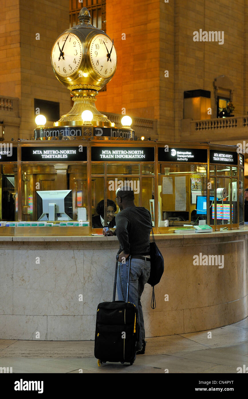 Stati Uniti, New York Manhattan, Grand Central Station Foto Stock