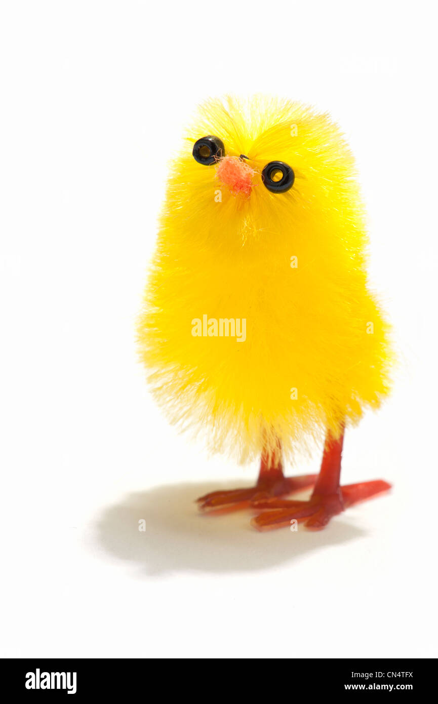 Un pulcino di Pasqua decorazione Foto Stock