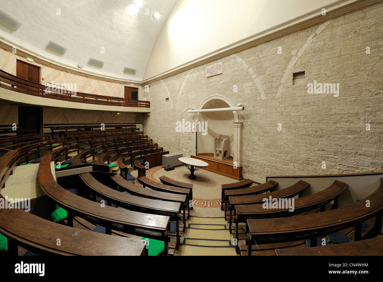 Francia, Herault, Montpellier, centro storico, medecine university, il Theatrum Anatomicum costruire nel 1804 Foto Stock