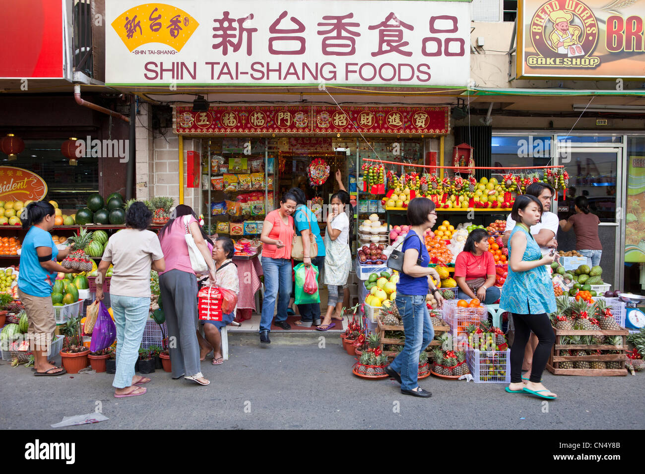 Filippine, isola di Luzon, Manila, Chinatown Foto Stock