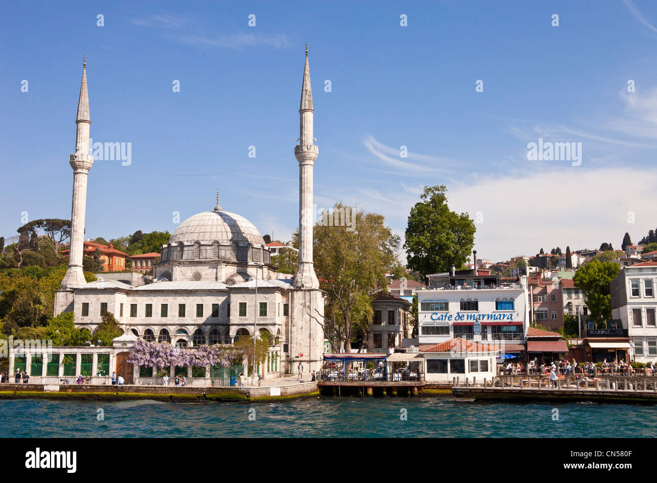 Turchia, Istanbul, parte asiatica, sul Bosforo, distretto di Beykoz Foto Stock