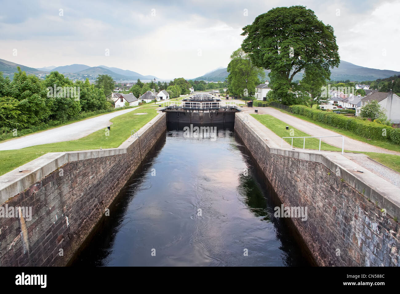 Nettuno in scala Banavie,Scozia Scotland Foto Stock