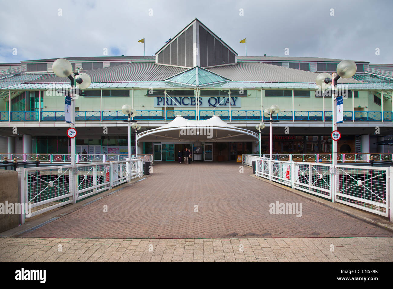 Il Princes Quay Shopping Centre, Hull, East Yorkshire, Regno Unito Foto Stock