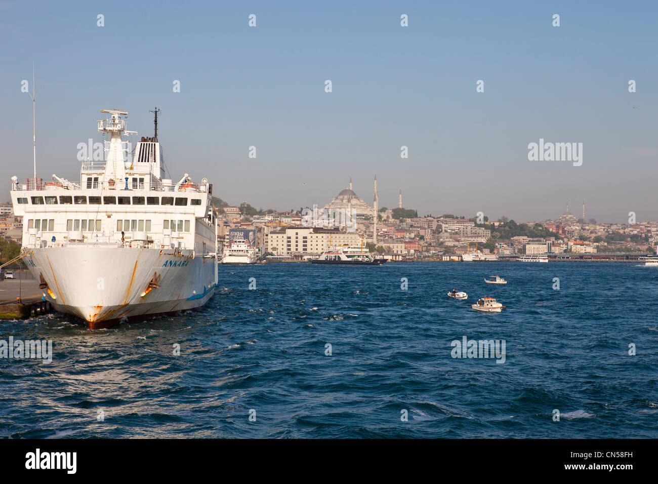 Turchia, Istanbul, traghetti per le isole di Marmara Foto Stock